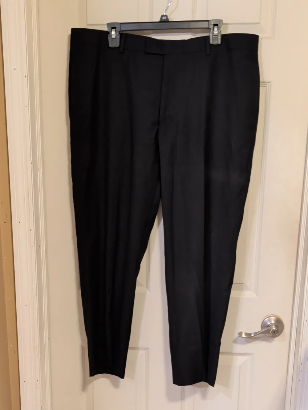Men's Nicole Miller Black Dress Trousers Size 40x30